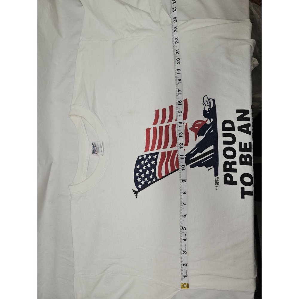 Proud to Be American 9/11 First Responder Flag T- Shirt XL - Picture 3 of 4